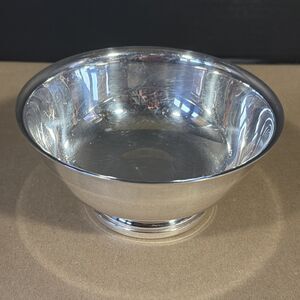 Gorham Silver Original Footed Serving Bowl EP YC779 Silver Plate 6 1/2"